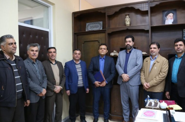 برگزاری مراسم تودیع و معارفه مدیر آبفای بادرود