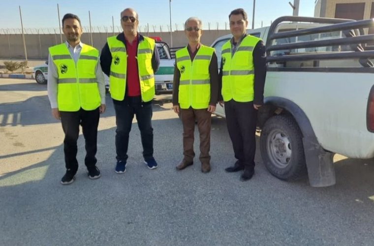 حضور مدیریت مخابرات کاشان در مانور حفاظت فیزیکی زندان