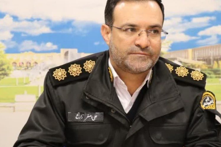 وقوع ۱۴۰۳فقره تصادف ترافیکی در روزهای برفی اصفهان