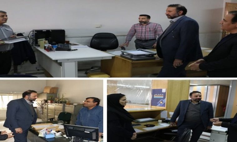 بازدید فرماندار مبارکه از مخابرات شهرستان در آستانه برگزاری انتخابات بازدید فرماندار مبارکه از مخابرات شهرستان در آستانه برگزاری انتخابات
