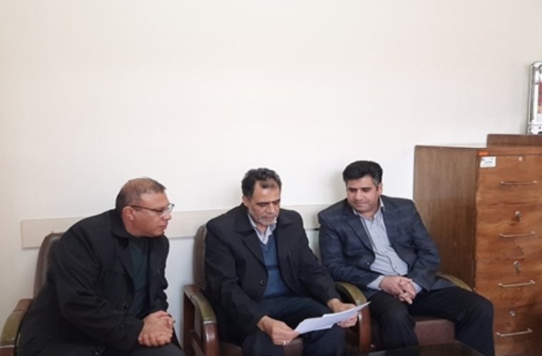 بازدید مشاور مدیرکل و مسئول هماهنگی امور شهرستان های دامپزشکی استان از شبکه دامپزشکی شهرستان نائین