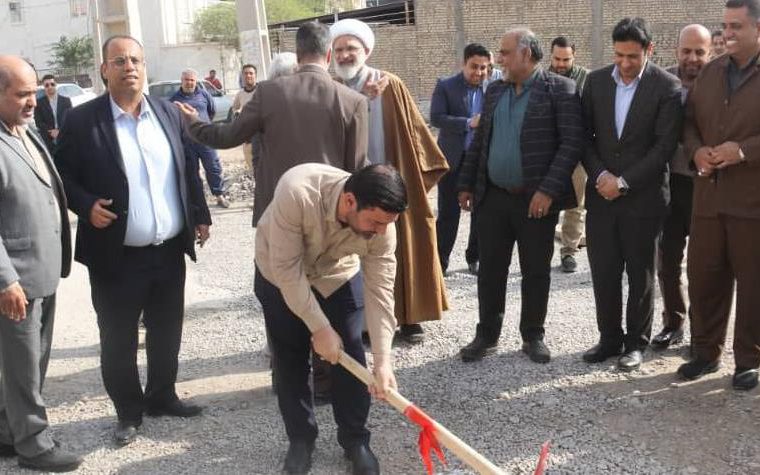 بهسازی معابر کوی بهارستان غربی و شرقی آبادان آغاز شد بهسازی معابر کوی بهارستان غربی و شرقی آبادان آغاز شد