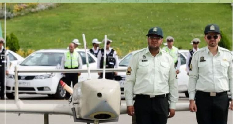 استفاده از پهپاد در مأموریتهای نوروزی پلیس استفاده از پهپاد در مأموریتهای نوروزی پلیس