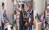 بازدید و نظارت بر فعالیت داروخانه های دامپزشکی در شهرستان نائین