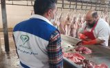 نظارت بهداشتی بر استحصال حدود ۴ هزار تن گوشت قرمز در کشتارگاه دام شهرستان مبارکه