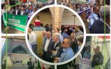 حضور گسترده و پر شور مدیر و بسیجیان پایگاه شهدای تعاون روستایی خوزستان درراهپیمایی روز جهانی قدس