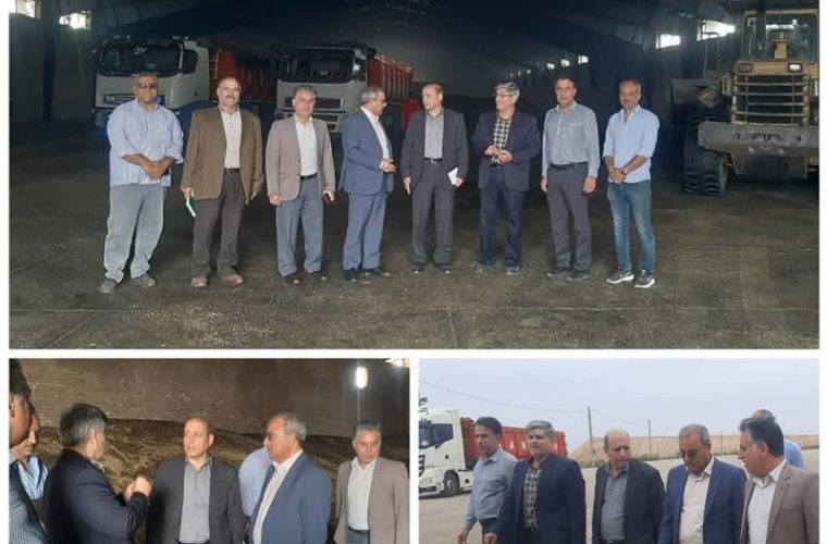 بازدید مسئولین تعاون روستایی از ظرفیت ها و پتانسیل های دزفول