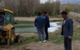 اجرای خط انتقال آب شرب از روستای اسکندری به روستای نسار