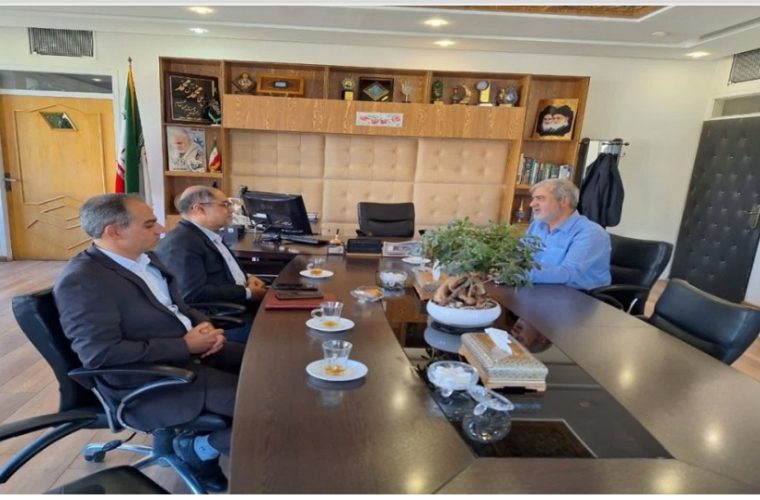 دیدار مدیر مخابرات مرکز استان با شهردار منطقه پنج اصفهان دیدار مدیر مخابرات مرکز استان با شهردار منطقه پنج اصفهان