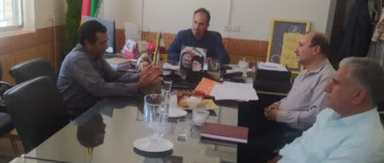 بازدید معاون توسعه مدیریت و منابع اداره کل دامپزشکی استان اصفهان از شبکه دامپزشکی شهرستان سمیرم