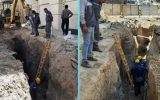 مهارحادثه شبکه فاضلاب در خیابان فرسان منطقه چهار اصفهان مهارحادثه شبکه فاضلاب در خیابان فرسان منطقه چهار اصفهان