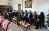 دیدار رئیس اداره مخابرات مبارکه با دادستان شهرستان دیدار رئیس اداره مخابرات مبارکه با دادستان شهرستان