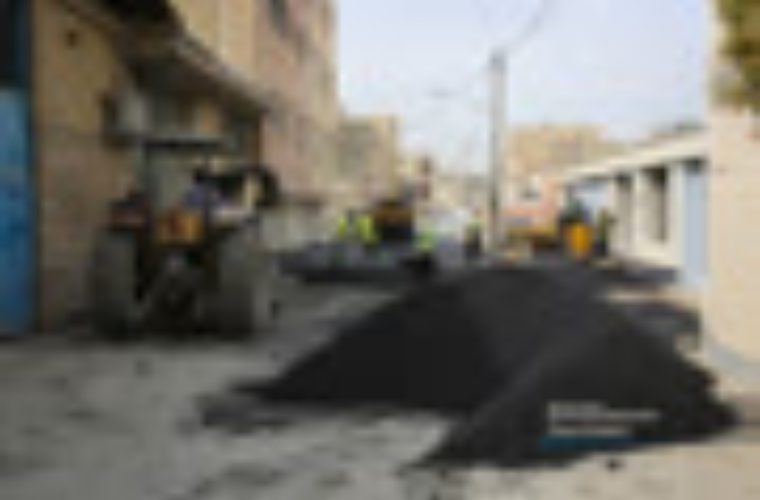 اجرای ۳ هزار و ۶۰۶ تن آسفالت در مناطق پانزده‌گانه شهر طی هفته گذشته