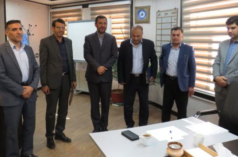 تودیع و معارفه مدیر امور آبفا شهرضا