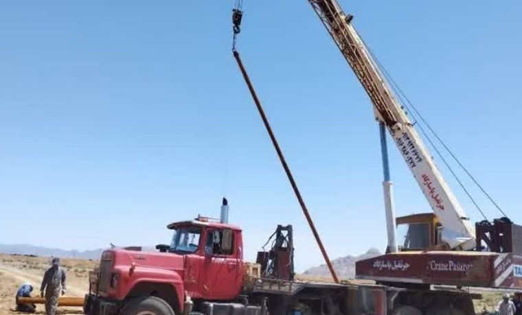 تعویض الکتروپمپ چاه شماره ۲۰ شهرضا