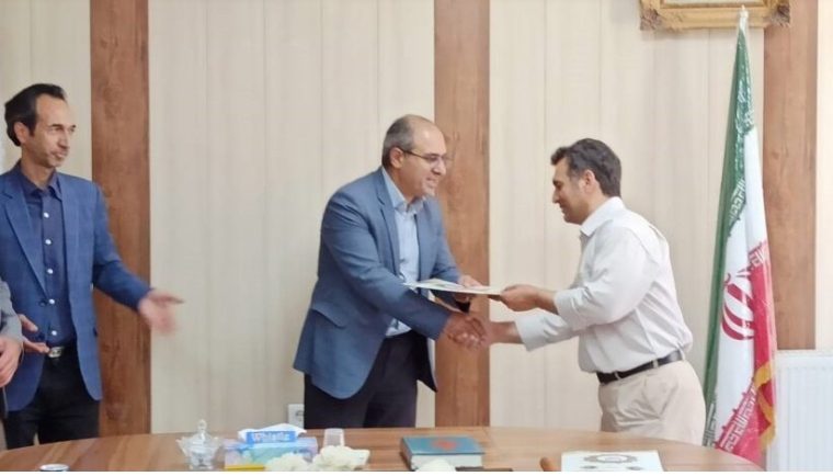 معارفه رئیس بهره برداری و توسعه آب امور  آبفا منطقه پنج اصفهان