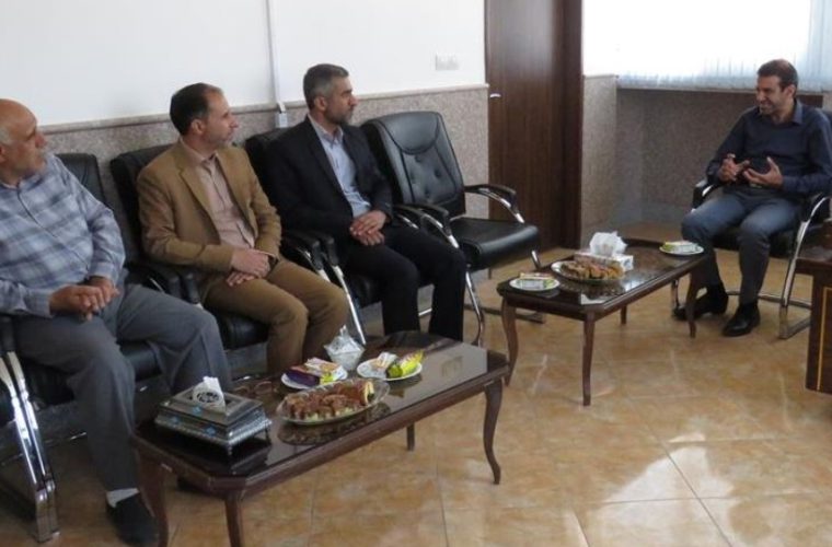 دیدار رئیس آموزش و پرورش شهرستان شهرضا با مدیر جدید آبفای منطقه