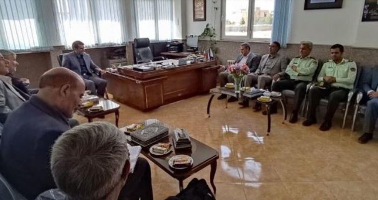 دیدار شهردار و اعضاء شورای اسلامی شهرستان شهرضا با مدیر جدید آبفا