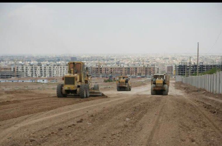 اجرای عملیات فاز نخست رینگ پیرامونی باغ مشاهیر