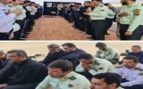 حضور کارکنان مخابرات در مراسم مشترک ادارات شهرستان خور و بیابانک