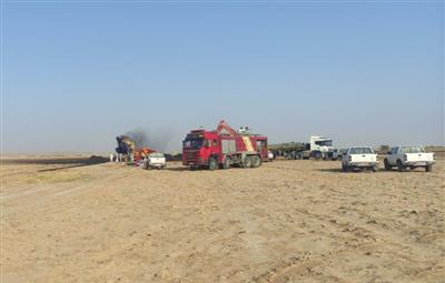 مهار نشت خط ۴۲ اینچ نفت اهواز به بوستر امیدیه مهار نشت خط ۴۲ اینچ نفت اهواز به بوستر امیدیه