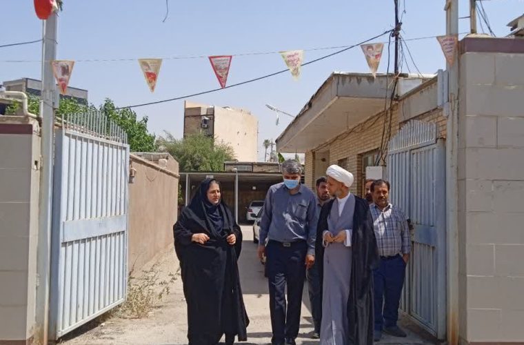 بازدید مسئول دفتر نماینده ولی فقیه مدیریت تعاون روستایی خوزستان از اداره مسجدسلیمان بازدید مسئول دفتر نماینده ولی فقیه مدیریت تعاون روستایی خوزستان از اداره مسجدسلیمان