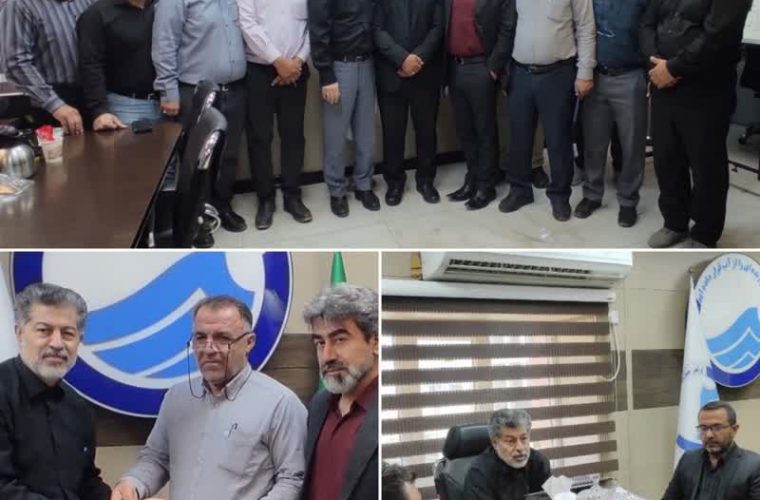 برگزاری جلسه تودیع و معارفه مدیر بهره‌برداری امور فاضلاب شهرستان اهواز