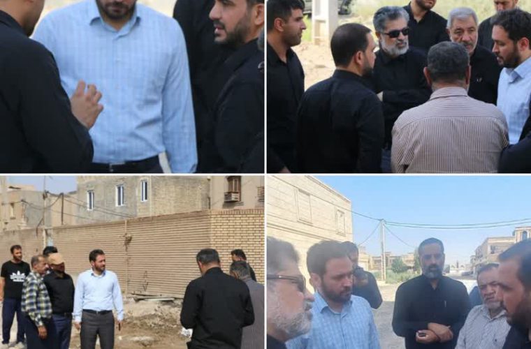 🔻بازید میدانی از وضعیت آبرسانی به مناطق جنوبی کوی مهدیسِ اهواز