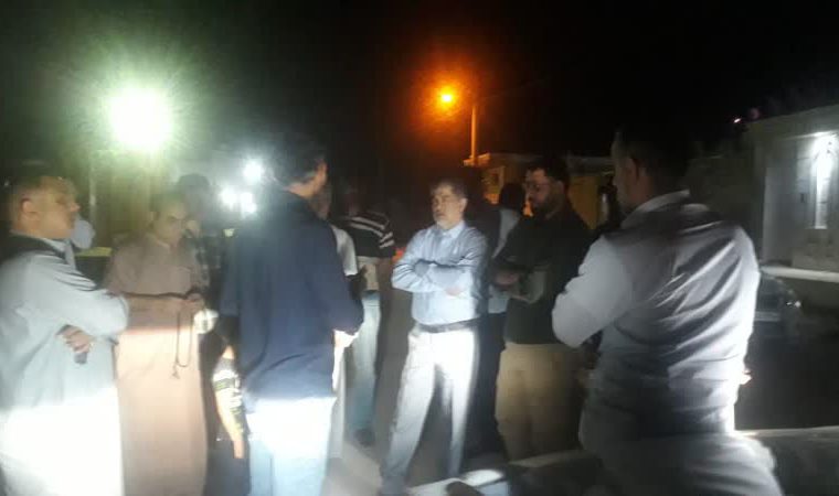 با حضور قائم مقام‌شرکت آبفا اهواز انجام شد: بررسی وضعیت آبرسانی در مناطق حاشیه اهواز