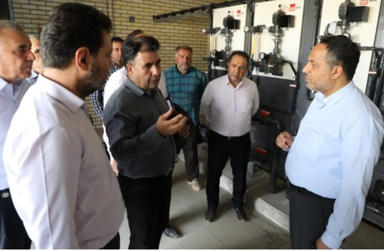 بازدید مدیر عامل شرکت مهندسی آبفای کشور از تاسیسات آبرسانی اصفهان بزرگ بازدید مدیر عامل شرکت مهندسی آبفای کشور از تاسیسات آبرسانی اصفهان بزرگ