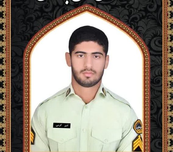 آسمانی شدن مأمور انتظامی شهرستان نائین حین انجام مأموریت