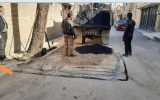ترمیم ۷ هزار و ۸۰۰ مترمربع ترانشه آسفالت درمنطقه چهار اصفهان