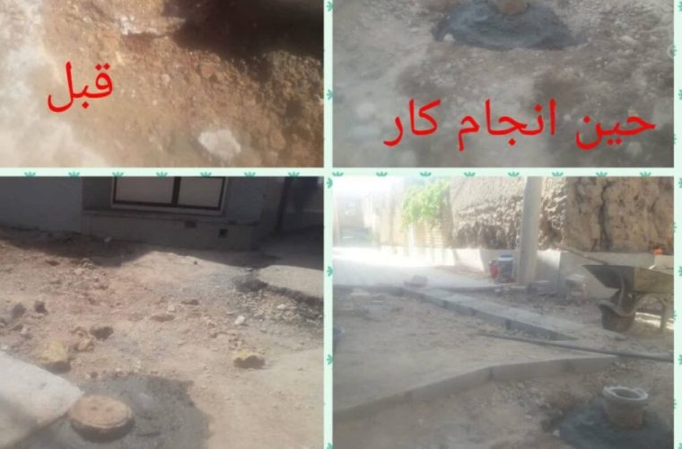 مرئی سازی حوضچه ها و شیر آلات در منطقه کوهپایه مرئی سازی حوضچه ها و شیر آلات در منطقه کوهپایه