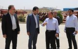 بازدید مدیرعامل آبفای استان اصفهان از کارخانه پرشیا سفال آب اصفهان