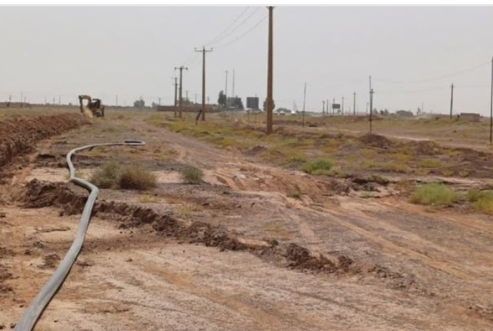 عملیات اصلاح شبکه مسیر پلیس راه بادرود
