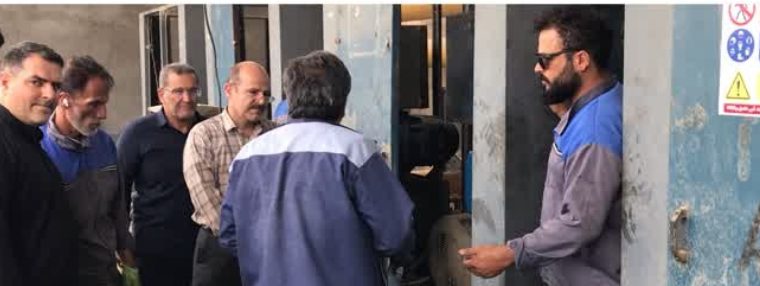 نصب و راه اندازی یک دستگاه بلوئر در تصفیه خانه فاضلاب شهر بهارستان