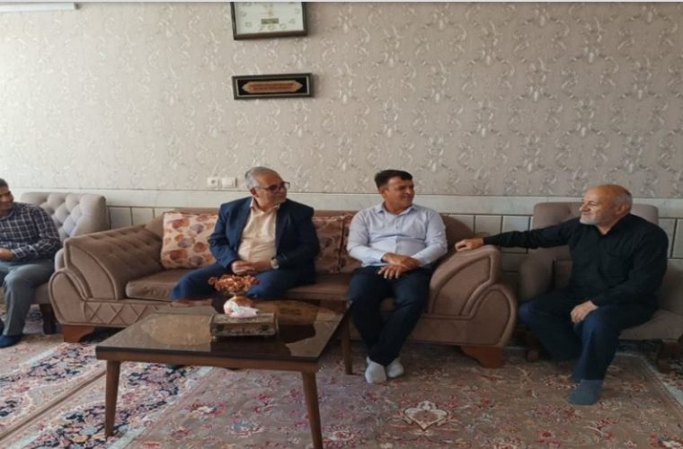 دیدار و تکریم از تعدادی جانبازان معزز پیشکسوت مخابراتی توسط رئیس اداره مخابرات بوئین میاندشت