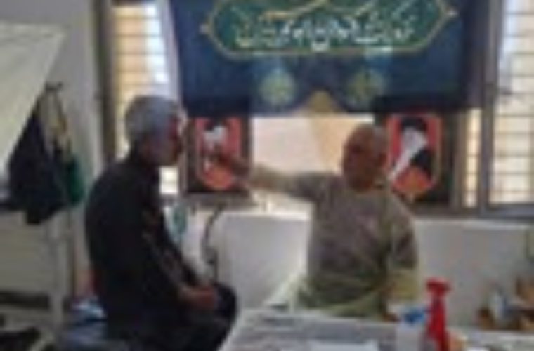 رسیدگی به بیش از ۱۰۰ بیمار در درمانگاه موکب «مسلم بن‌عقیل»