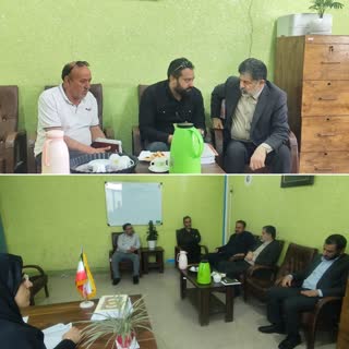 بازدید قائم مقام شرکت آب و فاضلاب اهواز از مناطق امور مشترکین