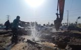 با تلاش گروههای عملیاتی شرکت آب و فاضلاب اهواز  خط انتقال ۶۰۰ میلی‌متر تامین آب کوی ملت تعمیر شد