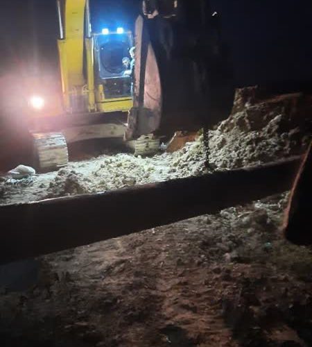 بهره برداری از عملیات توسعه شبکه توزیع آب در روستای گبیر۲ اهواز