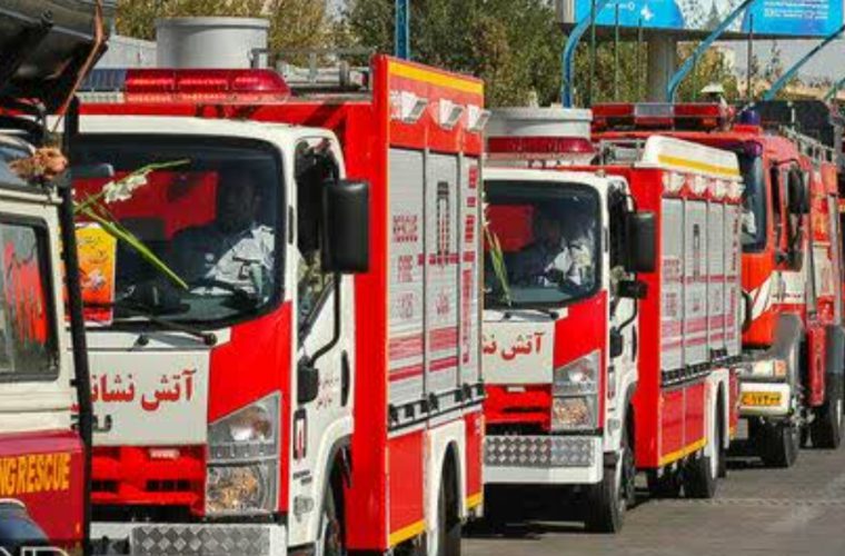 نجات جان ۲۳۸ شهروند از حریق و حوادث طی هفته گذشته