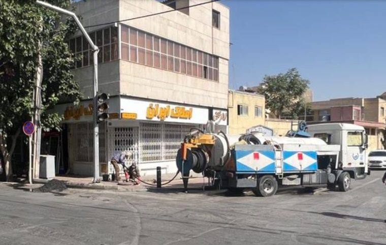 شستشوی بیش از ۱۱۸ هزار مترشبکه فاضلاب توسط آبفای منطقه ۲ اصفهان