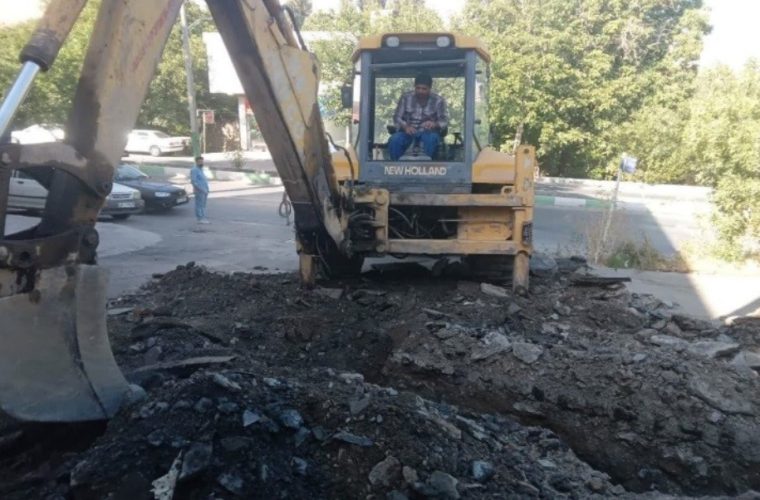 اصلاح و توسعه شبکه  آب در شهر خوانسار