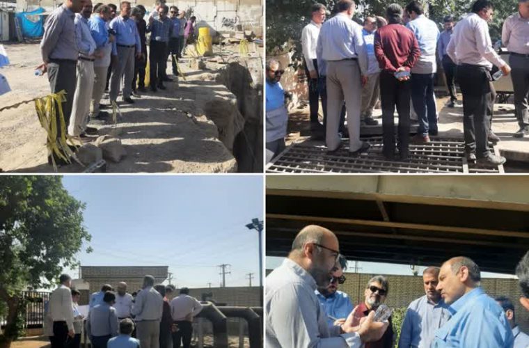در بازدید مدیرعامل شرکت آبفا اهواز از ایستگاه های دفع فاضلاب، تاکید شد؛  ضرورت آمادگی همه جانبه ایستگاه های دفع فاضلاب تا قبل از فصل بارندگی