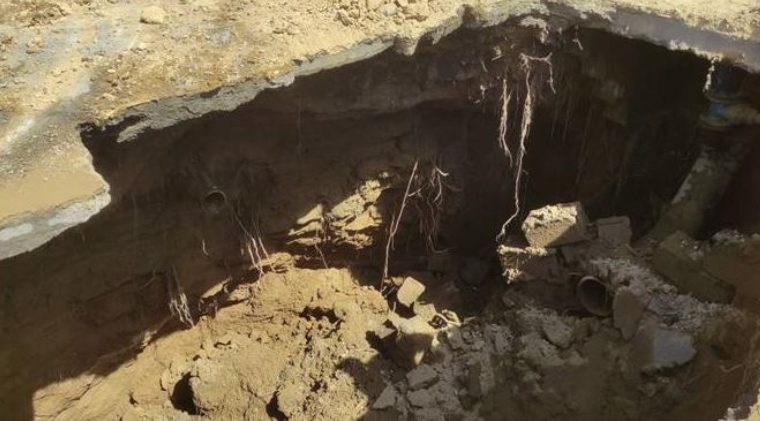 رفع حادثه خط اصلی آبرسانی به شهر گوگد