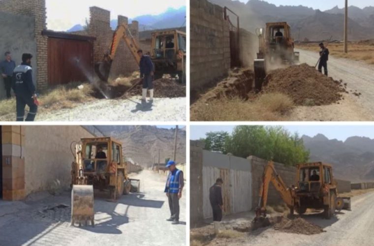 کشف و جمع آوری دو فقره انشعاب غیر مجاز در منطقه بهارستان