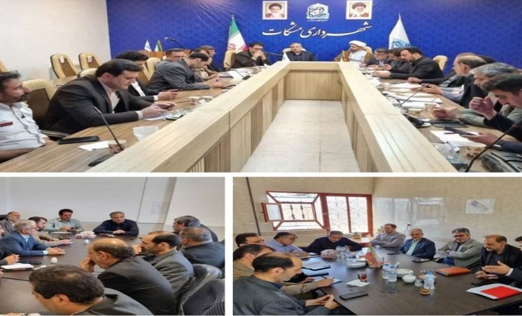 حضور مدیر مخابرات کاشان در جلسه رفع مشکلات سه روستای بخش مرکزی