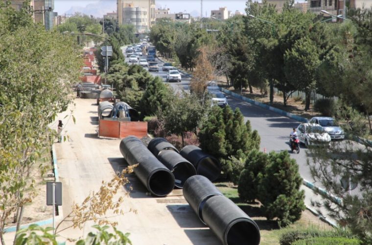 اجرای بیش از ۲۵۹ کیلومتر لوله گذاری آب و فاضلاب در استان اصفهان