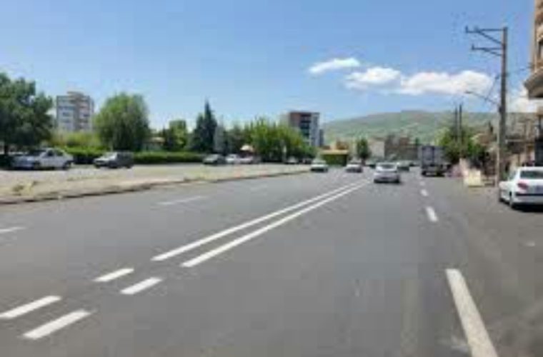 اجرای خط‌کشی طولی بیش از ۳۰ هزار متر از معابر منطقه ۹